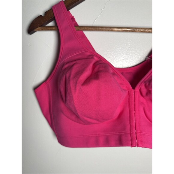 Catherines Intimates No Wire Front Close Cancer Courage Bra Size 48D NWT - Picture 3 of 16